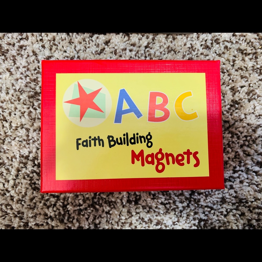 ABC Faith Building Magnets - Blessings Unlimited NIB